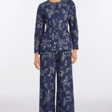 Ila Floral Denim Trousers