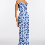 Rita Navy Bouquet Gown