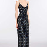 Aziza Beaded Slip Gown