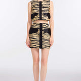 Xena Zebra-Striped Top