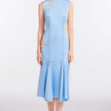 Junia Periwinkle Midi Dress