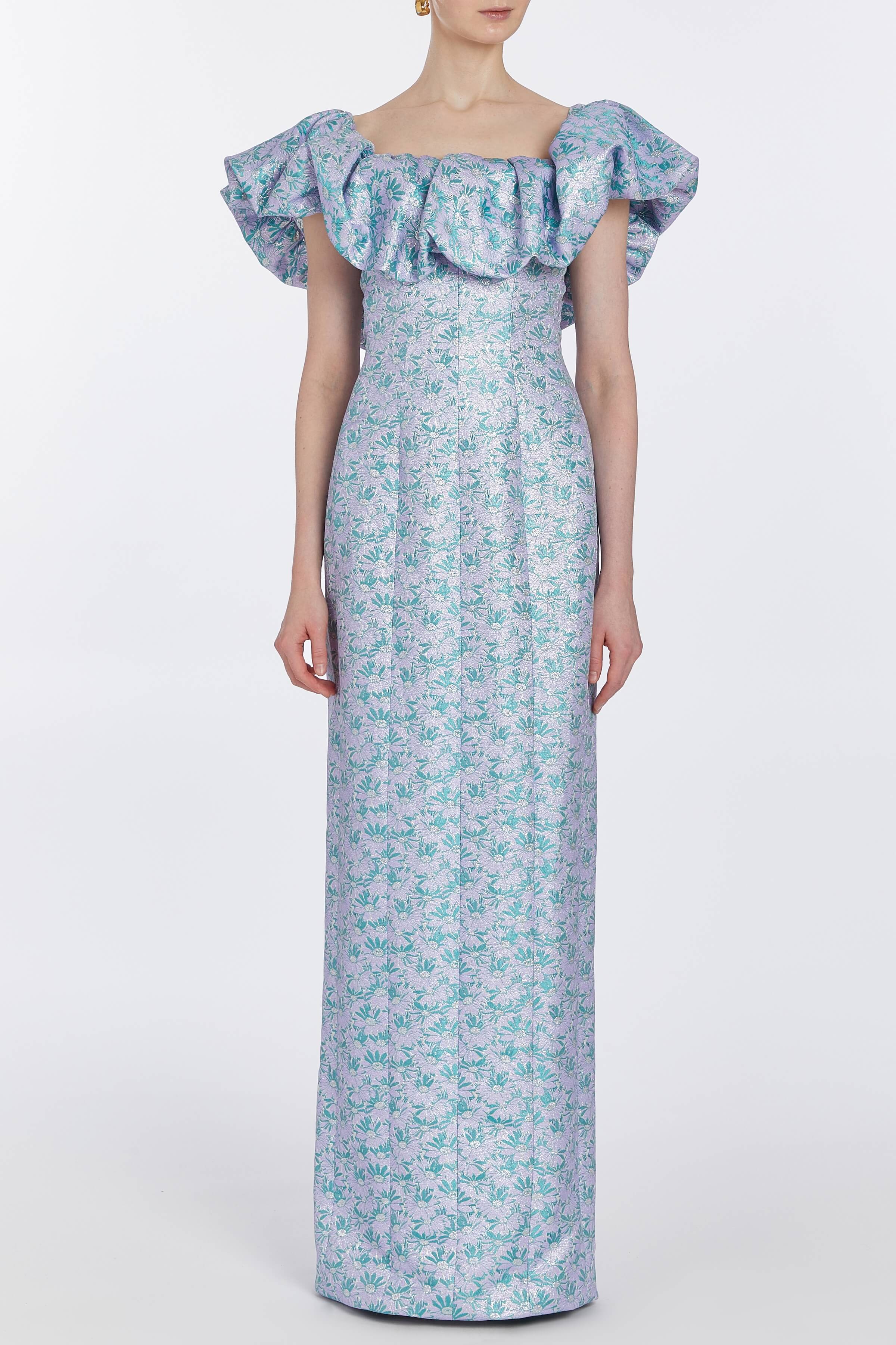 Rowan Daisy Brocade Gown