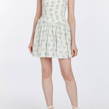 Daphne Floral Cotton Mini Dress