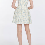 Daphne Floral Cotton Mini Dress