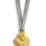 Amore Sacro Sacred Heart Small Choker Pendant
