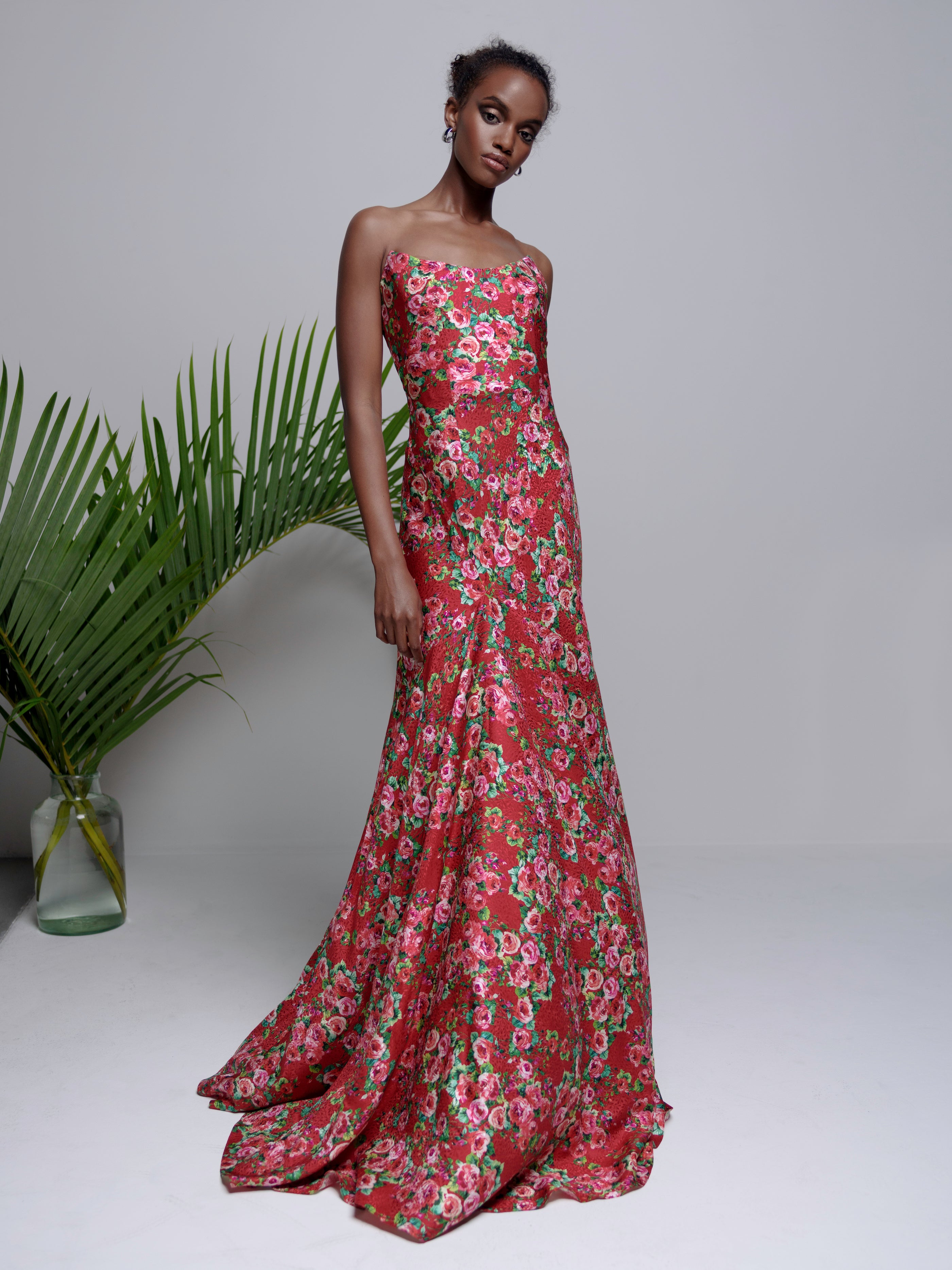 Sleeveless Boho Maxi Dress | Bohemian Floral Long Dress – Boho Beach Hut