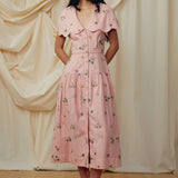 Maelys Wildflower Stripe Dress