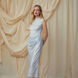 Willowby Blue Sky Stripe Dress