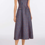 Birdie Teal Tapestry Midi Dress