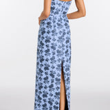 Rita Navy Bouquet Gown
