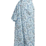 Athena Blue Ikat Strapless Gown