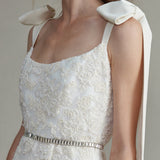 Celestia Beaded Lace Dress
