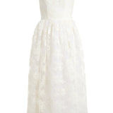 Apple White Lace Dress with Bow